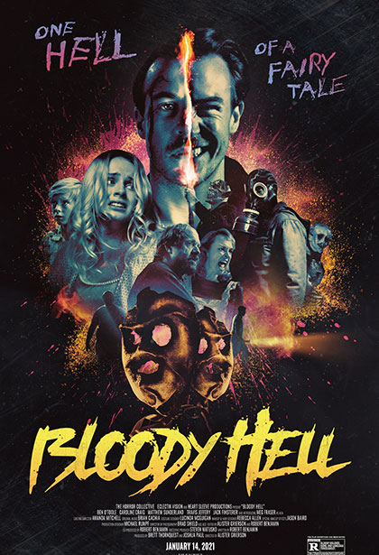 Official Bloody Hell movie poster image